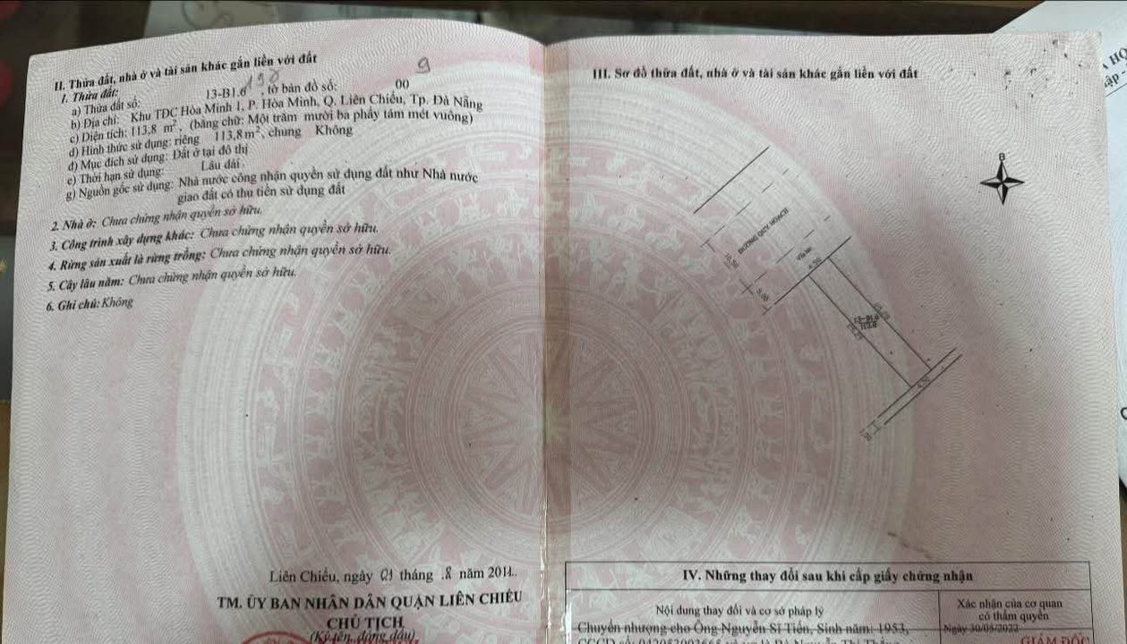 FrontHouse 31 Trần Đình Tri, Đà Nẵng 114m² giá 11.5 tỷ - Vị trí kinh doanh siêu vip!