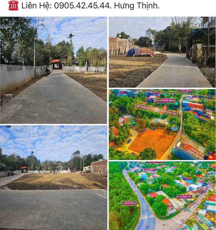 Đất 2 mặt tiền kiệt 80 Minh Mạng, TP Huế 100.2m² giá 2.05 tỷ - Pháp lý rõ ràng!