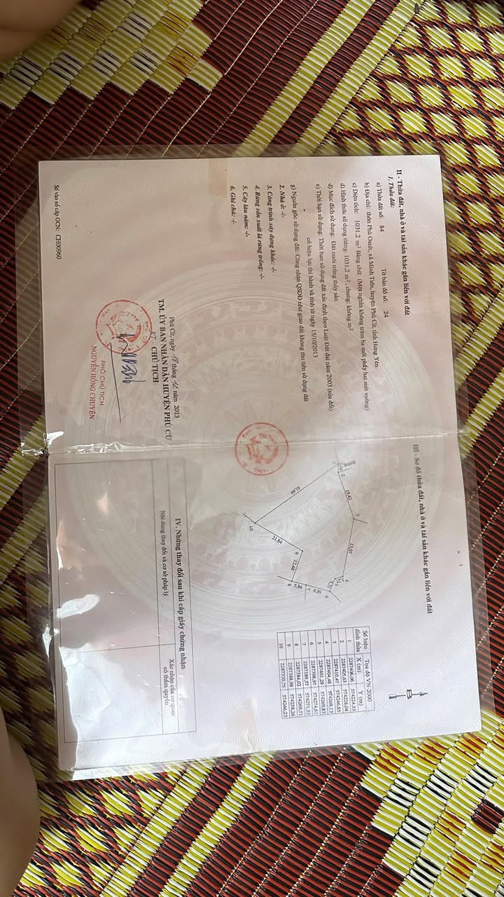 Đất nuôi trồng thủy sản 1000m² tại Phù Cừ, Hưng Yên - Giá chỉ 1 tỷ!