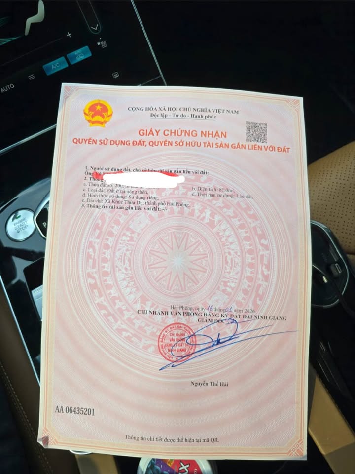 Đất nền 81m² tại Phường An Hải, Quận An Dương chỉ 600 triệu - Cơ hội đầu tư lý tưởng!