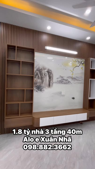 Nhà 3 tầng Trần Lãm 40m² chỉ 1.8 tỷ - Thiết kế hiện đại, ngõ thoáng