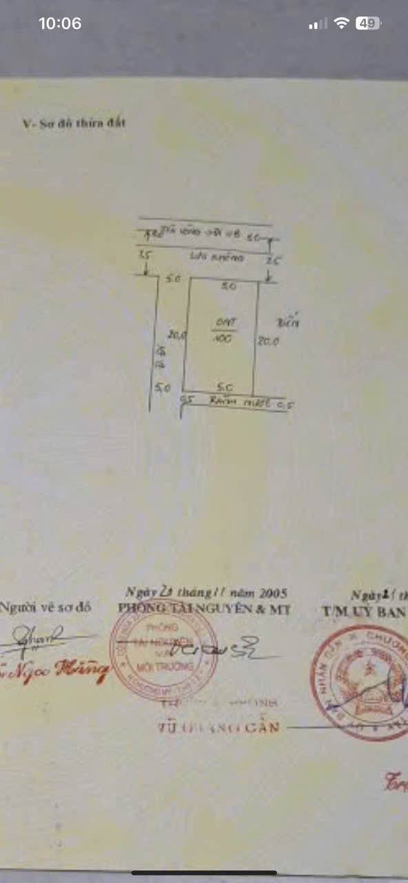 Đất nền lô góc 100m² tại Hoàng Văn Thụ, Chương Mỹ - Giá chỉ 2 tỷ!