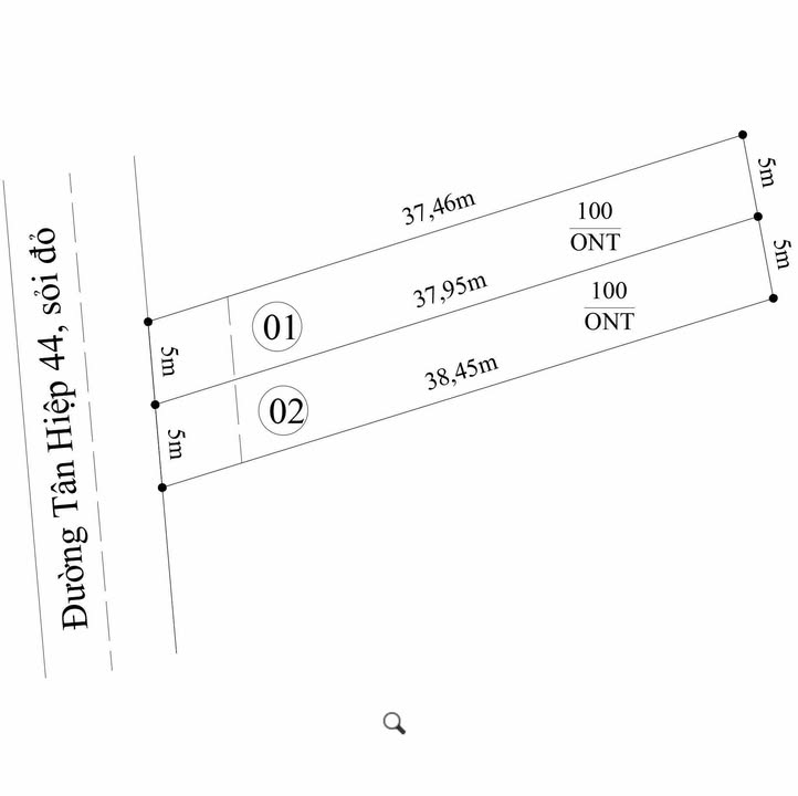 Đất nền Tân Hiệp, Hóc Môn 185m² giá 620 triệu - Cơ hội đầu tư tuyệt vời!