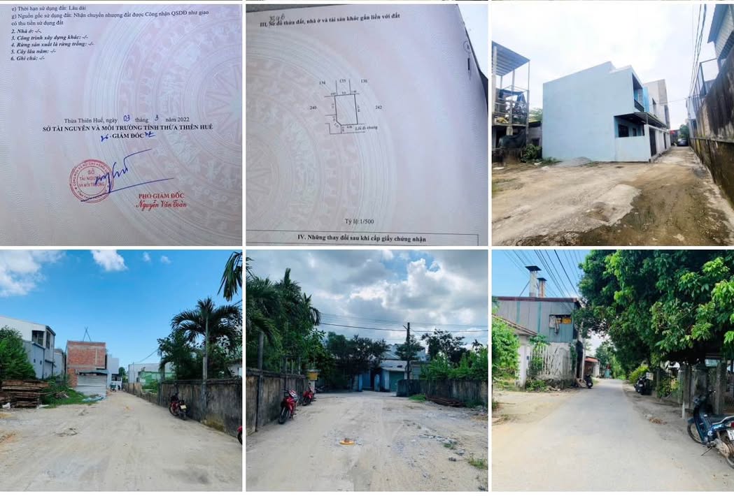 Đất nền tại Kiệt 6 Tam Thai, An Cựu, 81.2m² - Giá tốt 1.7 tỷ