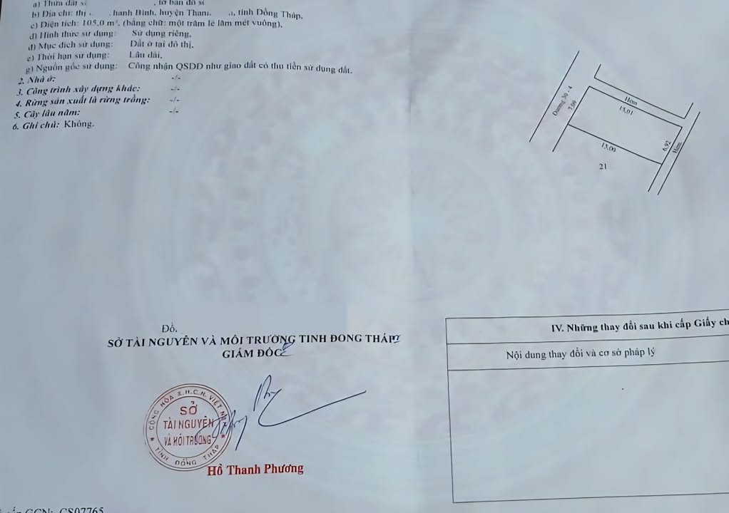 Đất mặt tiền Đường 30.4, Xã Tân Thạnh, 105m² giá 3 tỷ - Sẵn sàng chốt ngay!