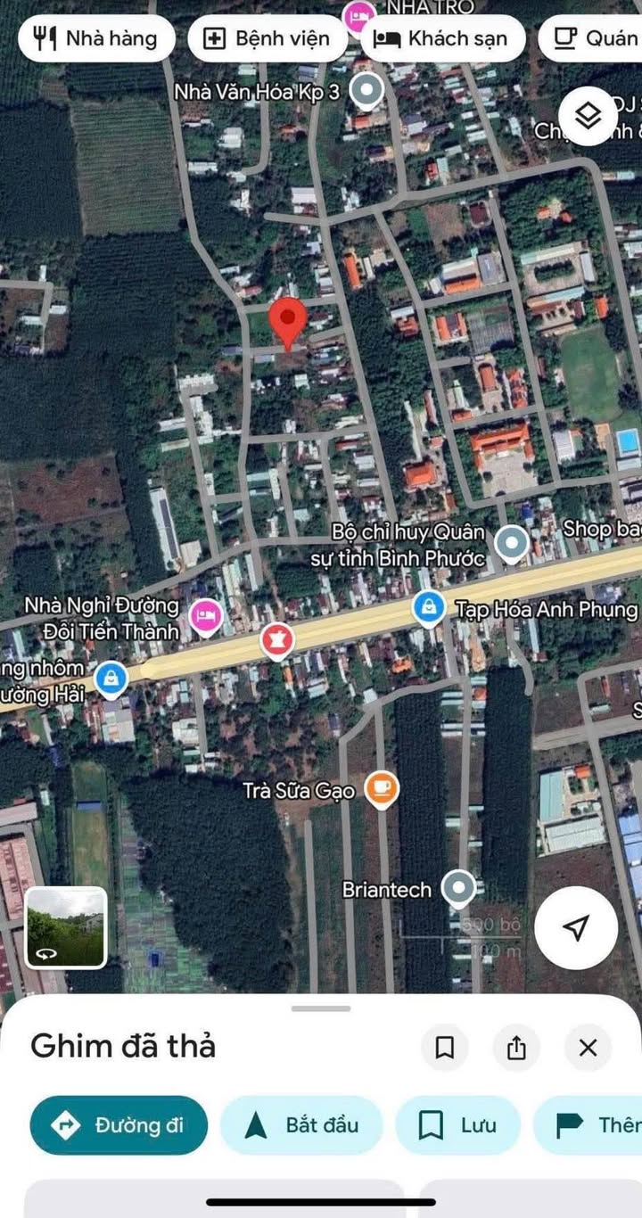 Đất nền chính chủ Huyện Chơn Thành 120m² giá chỉ 500 triệu - Đầu tư sinh lời ngay!