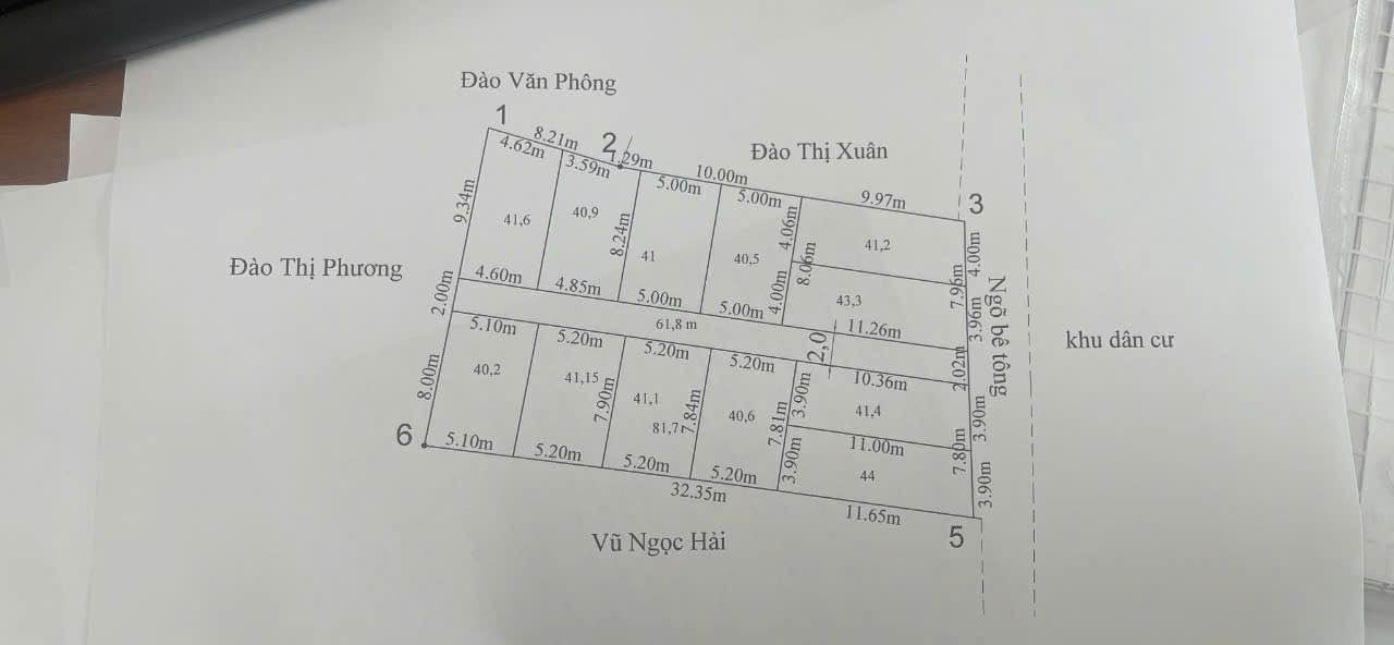 Nhà phố CT12 Hưng Đạo, Dương Kinh 56m² giá 1.6 tỷ - Thiết kế sang trọng và hiện đại!