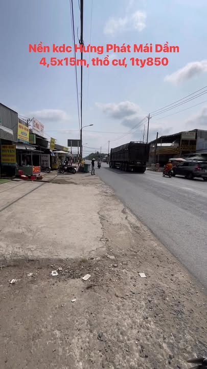 Đất nền Cần Thơ 67.5m² giá 1.85 tỷ - Khu vực kinh doanh sầm uất!