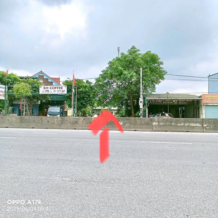 Đất thổ cư Thôn Đông Vịnh – Xã Cẩm Vịnh – TP Hà Tĩnh 167m² giá 4 tỷ - Mặt tiền kinh doanh sầm uất!