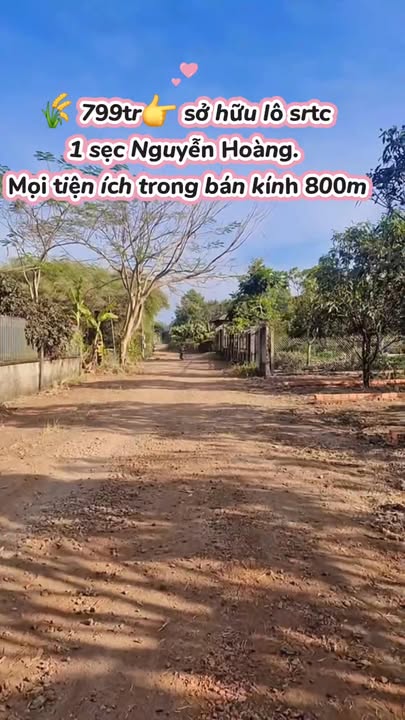 Đất thổ cư 1sét Nguyễn Hoàng Trảng Bom 125m² chỉ 799 triệu - Cơ hội đầu tư tuyệt vời!