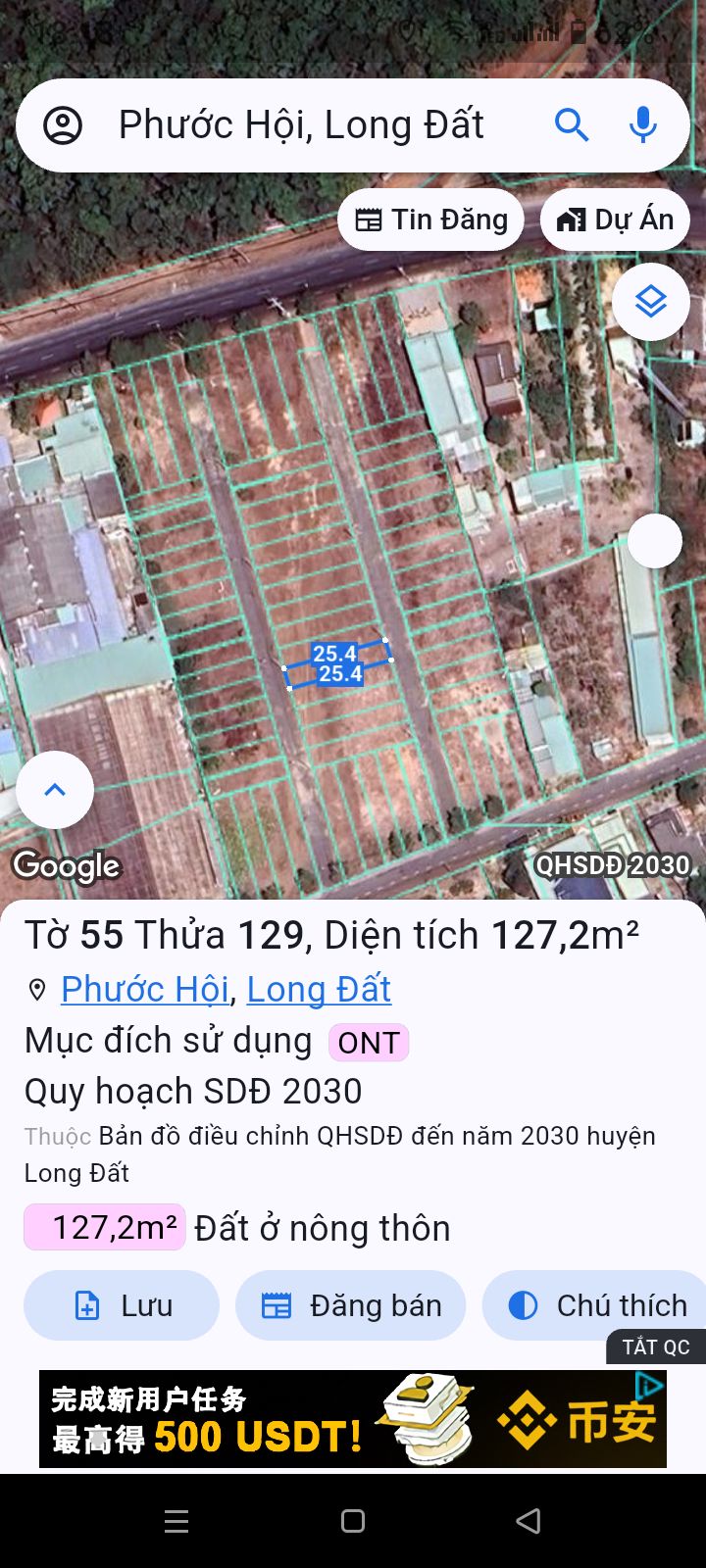 Đất nền ven biển Vũng Tàu - Bình Châu, 127m² chỉ 2 tỷ - Cơ hội đầu tư tuyệt vời!