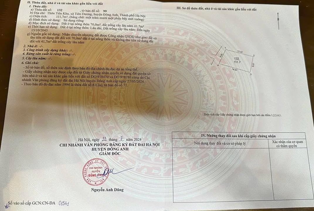 FrontHouse Tiên Dương Đông Anh 111m² giá 8 tỷ - Mặt tiền nở hậu ấn tượng!