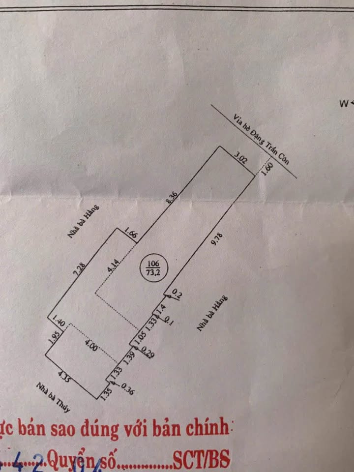 FrontHouse Đặng Trần Côn Quy Nhơn 73m² giá 3.6 tỷ - Sẵn sàng giao dịch ngay!