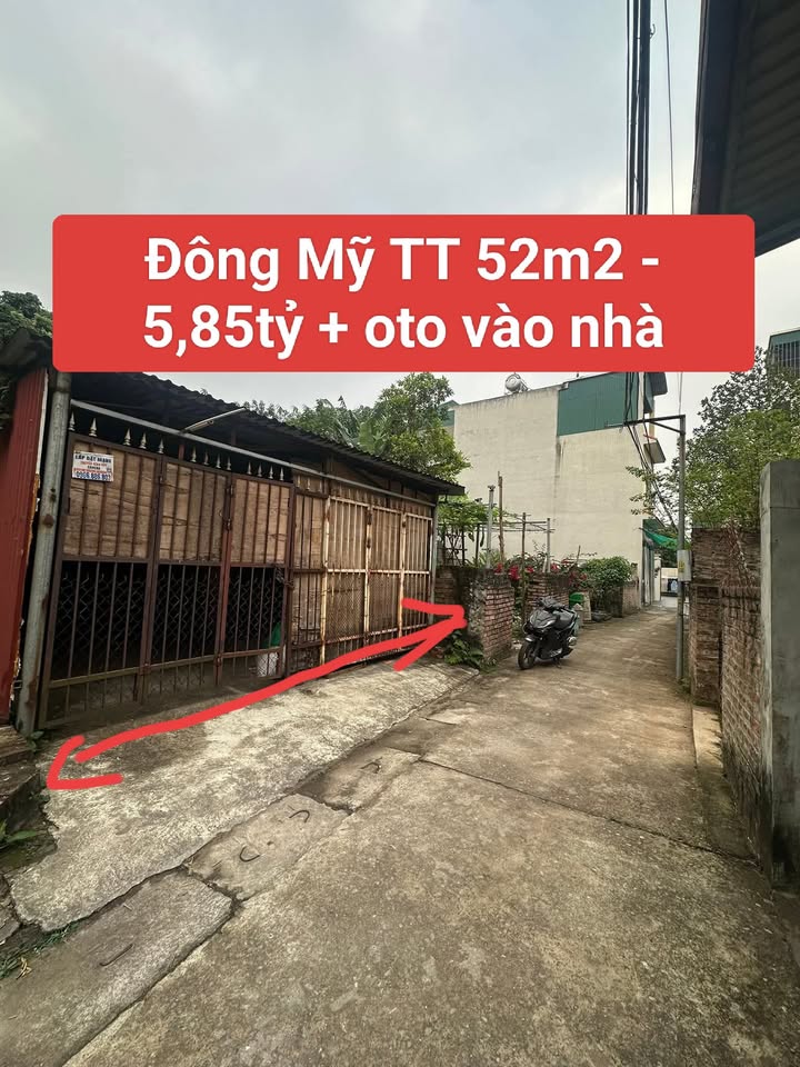 Nhà phố Thanh Trì 52m² giá 5.85 tỷ - Ô tô vào tận cửa!