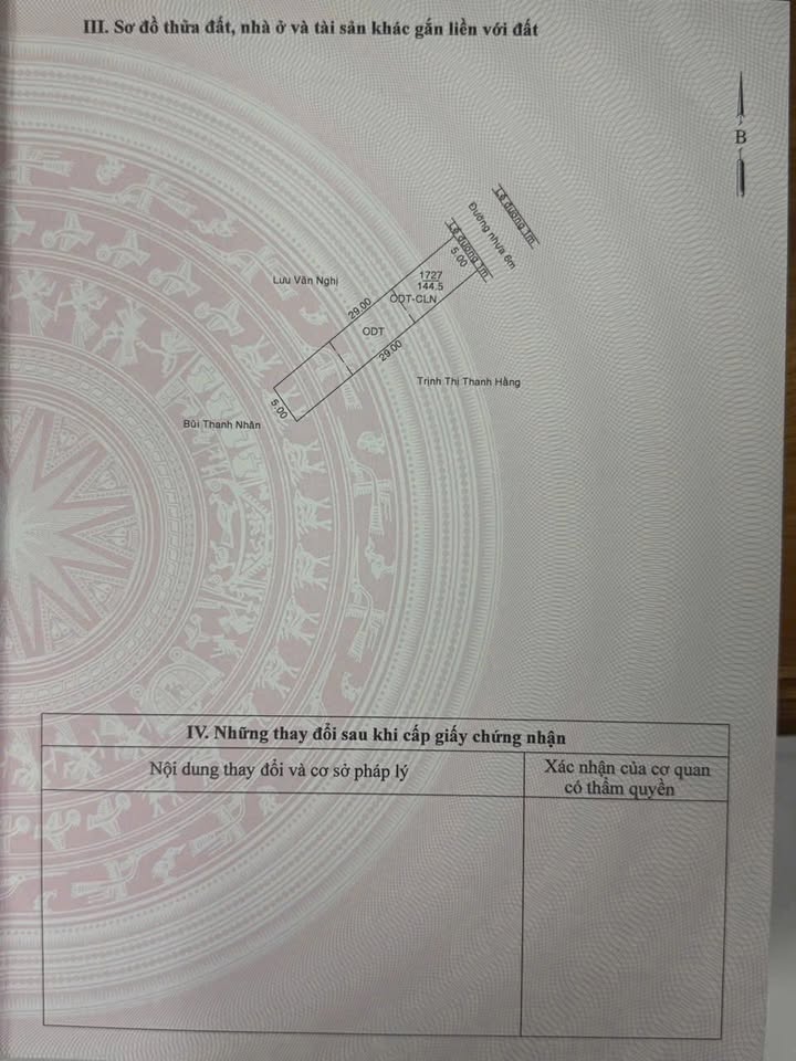 Đất thổ cư Định Hoà 145m² giá 2.2 tỷ - Đường nhựa rộng rãi!