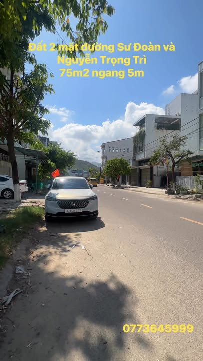 Đất nền 2 mặt đường Sư Đoàn 3 Sao Vàng và Nguyễn Trọng Trì 75m² giá 4 tỷ - Đất sạch đẹp, cơ hội đầu tư tuyệt vời!