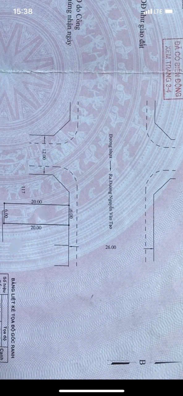 Đất Khu Hàng Dương Nhà Bè 120m² giá 5.55 tỷ - Sổ hồng chính chủ, đường 26m đẹp!