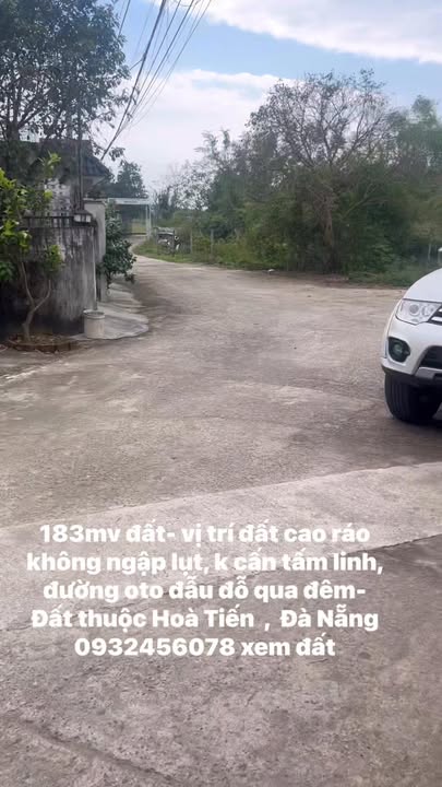 Đất Lệ Sơn Nam, Hòa Tiến 183m² - Hướng Tây, Giá Thỏa Thuận