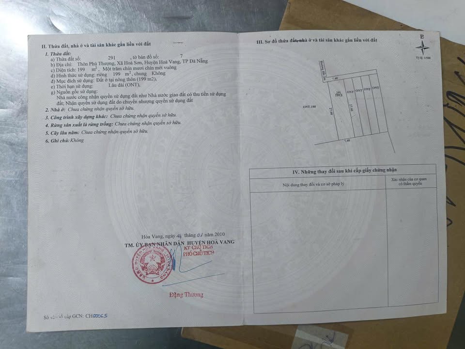 Đất nền Phường Hòa Khánh 199m² giá chỉ 1 tỷ - Đầu tư sinh lời ngay!