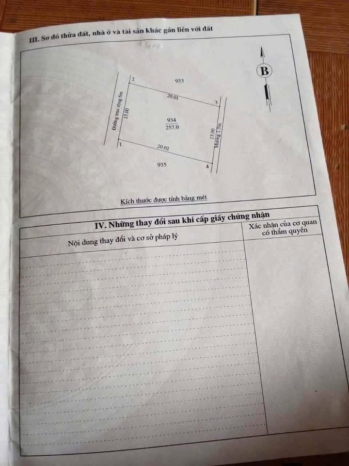 Đất nền Hùng Tiến - 257m² giá 1.2 tỷ - Cơ hội đầu tư lý tưởng!