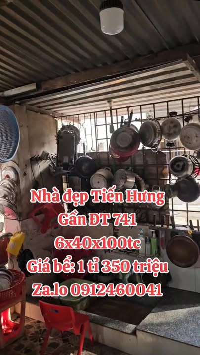 Nhà riêng Tiến Hưng, Đồng Xoài 240m² giá 1.35 tỷ - Sẵn sàng vào ở!