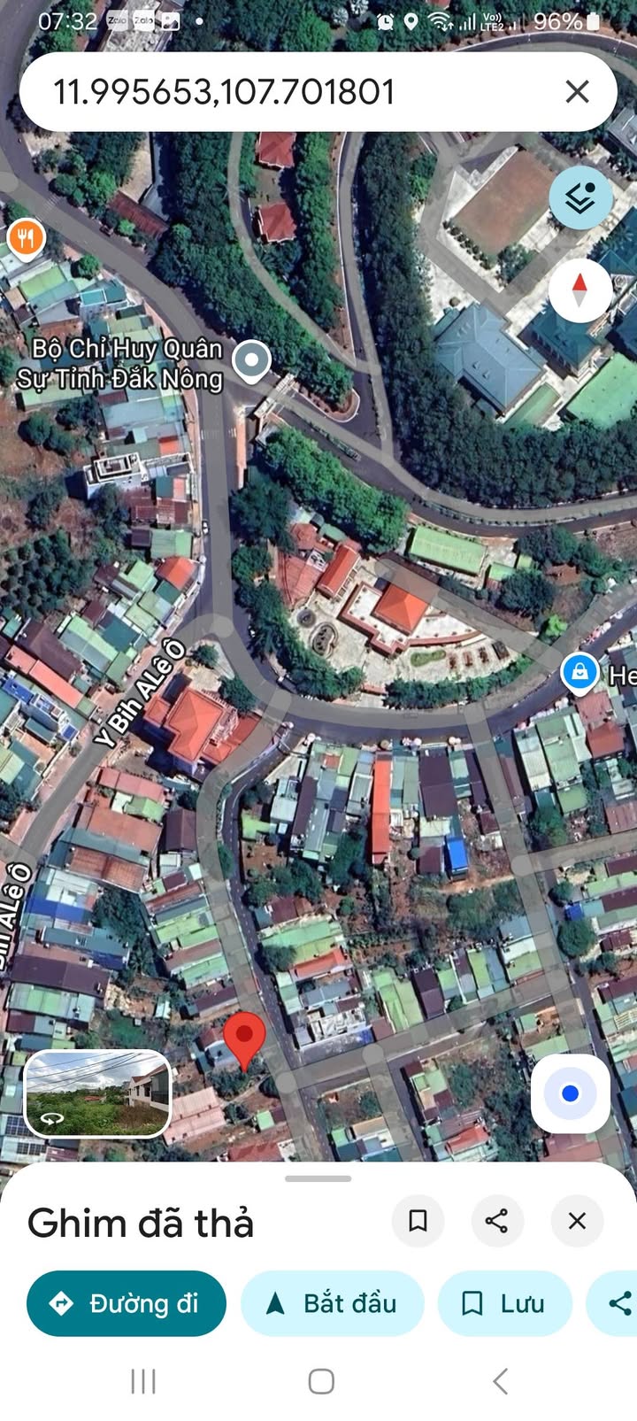 Đất nền trung tâm Huyện Tuy Đức 280m² giá chỉ 1 tỷ - Cơ hội đầu tư hiếm có!