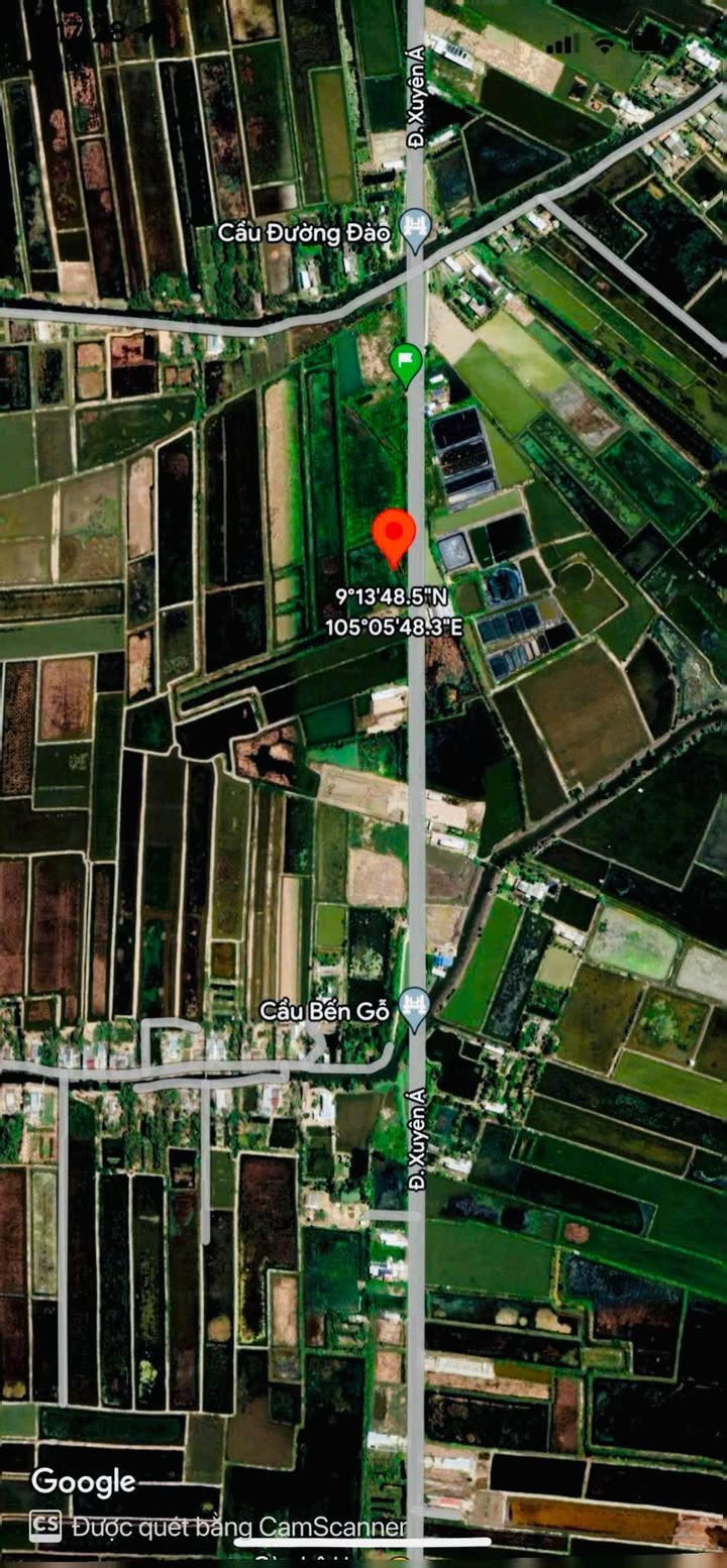 Đất nền kinh doanh Xuyên Á, Cà Mau 560m² giá 1.3 tỷ - Vị trí đắc địa cho đầu tư!