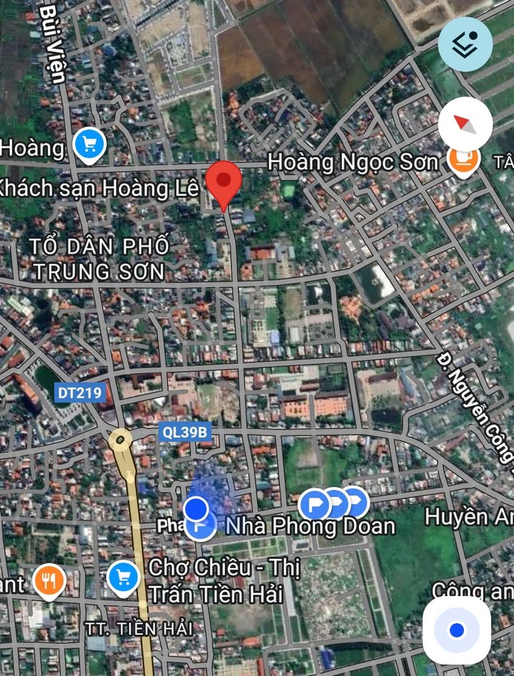 Đất nền 90m² xã Độc Lập, Hưng Hà, giá 2 tỷ - Nằm đối diện khách sạn Hoàng Lê!