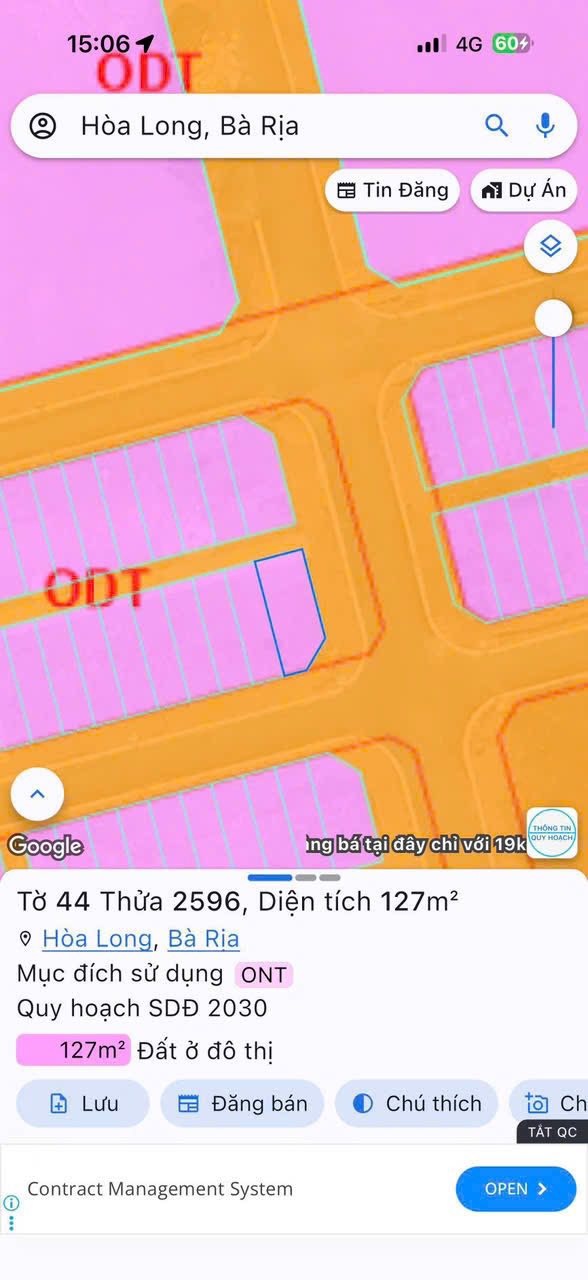 Đất nền lô góc TDC Hòa Long 127m² giá thỏa thuận - Sổ đỏ chính chủ!