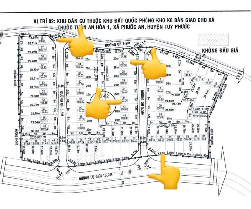 Đất nền khu An Hòa 1, Phước An - 100m² giá chỉ từ 500 triệu - Đầu tư sinh lời ngay!