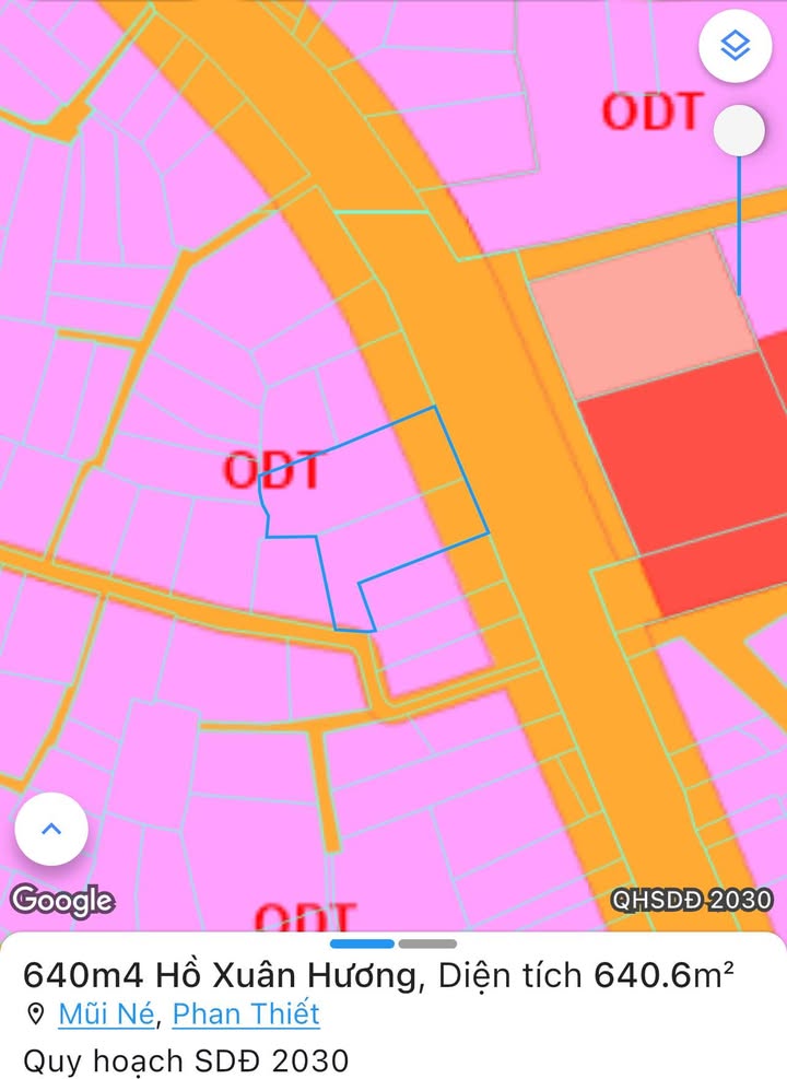 Đất Mặt Tiền Hồ Xuân Hương, Mũi Né 640m² - Cơ Hội Đầu Tư Lý Tưởng