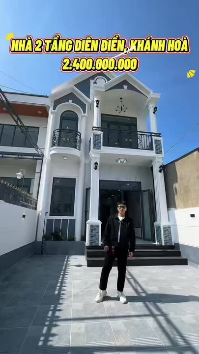 Nhà 2 tầng Diên Điền, Khánh Hòa 109.8m² giá 2.4 tỷ - Hướng Đông mát mẻ!