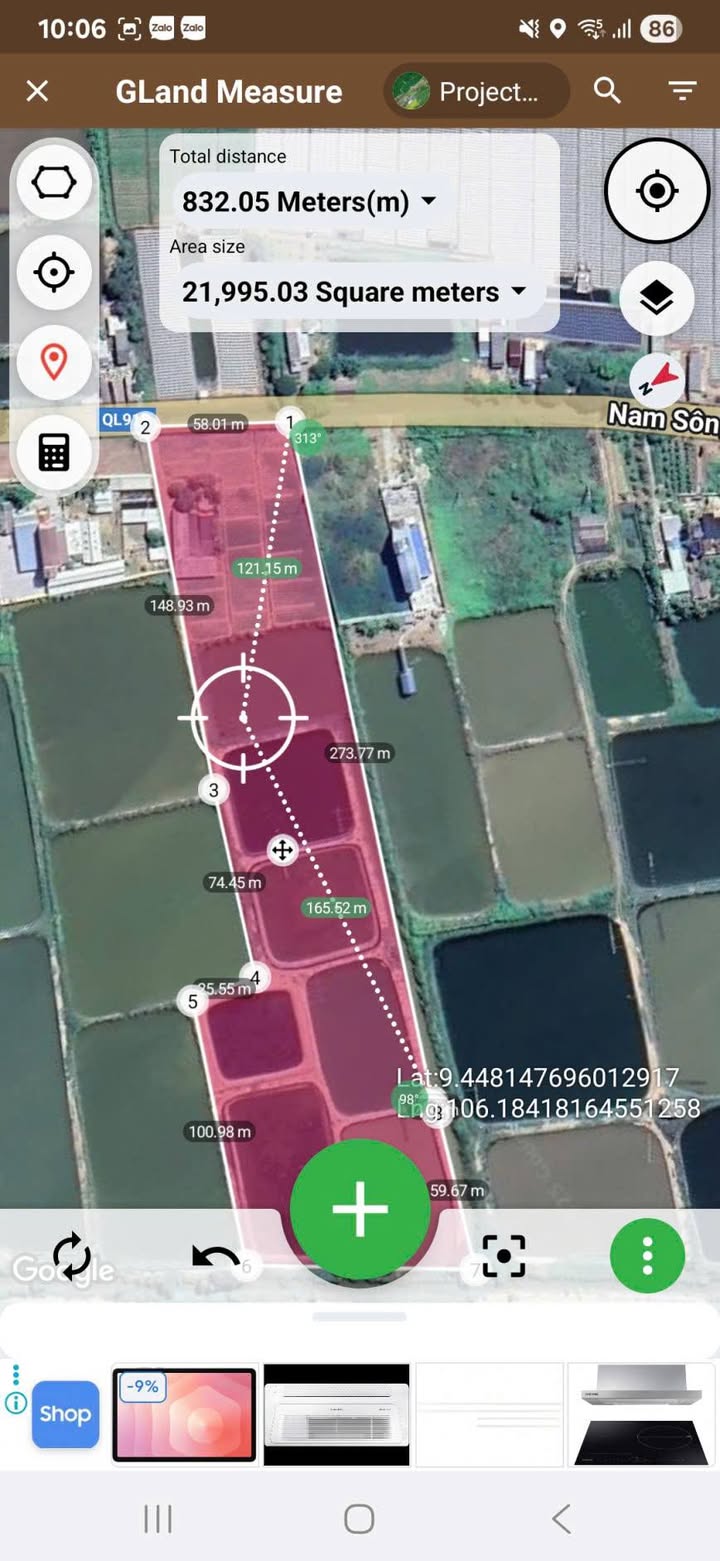 Bán đất mặt tiền đường Nam Sông Hậu, Trần Đề 19.430m² - Gần cảng biển Trần Đề!