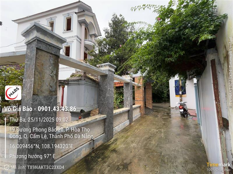 Đất thổ cư Phong Bắc 20, Cẩm Lệ, Đà Nẵng 352,2m² - Giá tốt thương lượng!