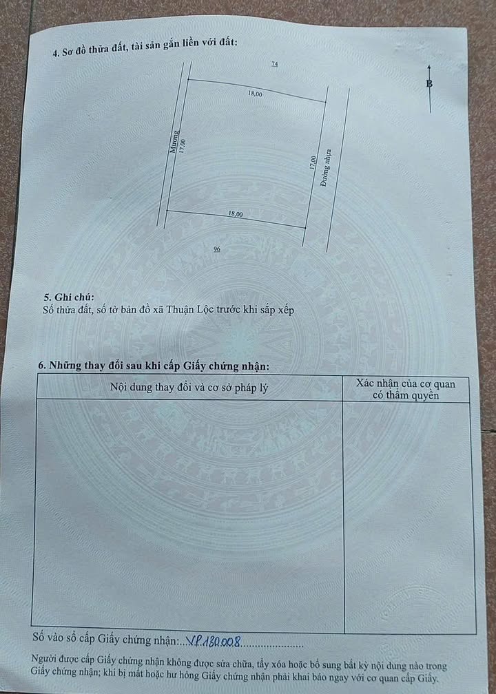 Đất nền thôn Phúc Thuận, Hồng Lĩnh 306m² - Cơ hội đầu tư hiếm có!