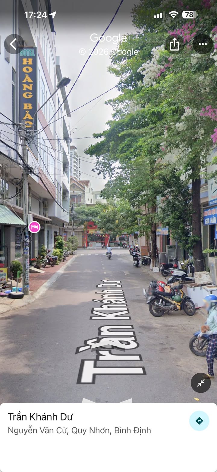 Nhà cấp 4 mặt tiền Trần Khánh Dư, Quy Nhơn 80m² giá 7.1 tỷ - Đầu tư sinh lời ngay!