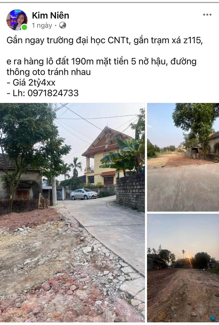 Đất nền phường Quyết Thắng 190m² giá thỏa thuận - Cơ hội hiếm có đầu tư!