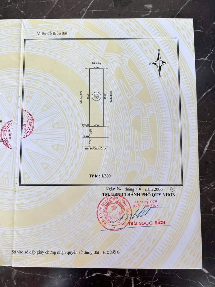 Nhà bán tại phường Trần Quang Diệu, Quy Nhơn 85m² - Khu tái định cư an ninh!