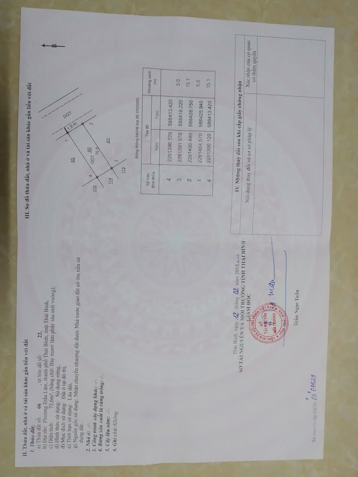 Căn hộ Trần Lãm Thái Bình 75m² giá 4.8 tỷ - Tiện ích đầy đủ, sẵn sàng ở ngay!