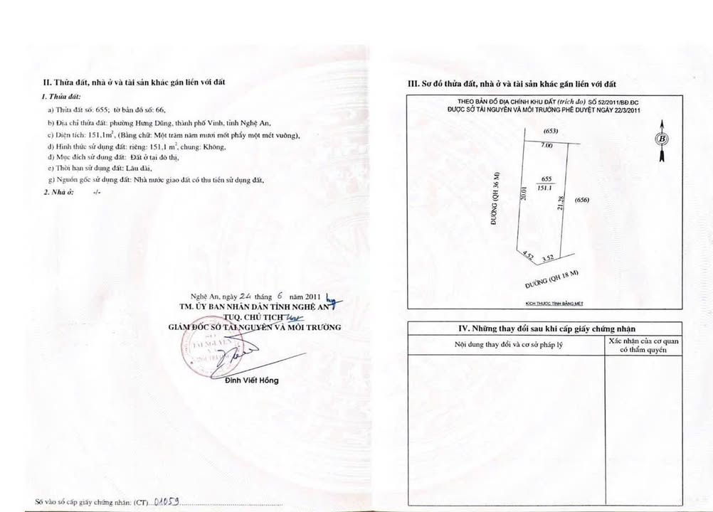 Đất nền khu Đô thị Đồng Dâu, TP Vinh 145m² giá chỉ 4.743 tỷ - Cơ hội đầu tư tuyệt vời!