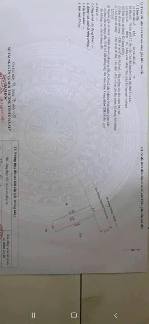 Đất nền mặt tiền Nguyễn Viết Xuân, Chư Sê, Gia Lai 100m² giá 1.25 tỷ - Đầu tư sinh lời!