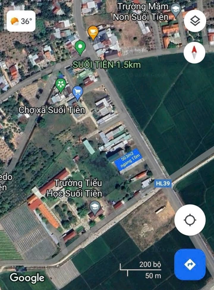 Đất mặt đường Hương Lộ 39, xã Suối Tiên, 166m² giá 1.9 tỷ - Kinh doanh thuận lợi!