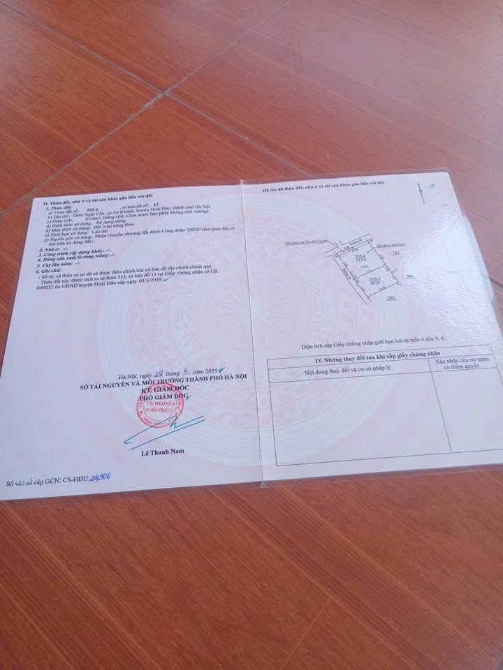 Đất thổ cư 95m² tại Thôn Ngãi Cầu, An Khánh, giá thỏa thuận - Cơ hội đầu tư sinh lời!