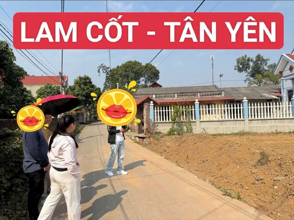 Đất nền Lam Cốt - Tân Yên 204m² giá thỏa thuận - Vị trí đắc địa gần KCN