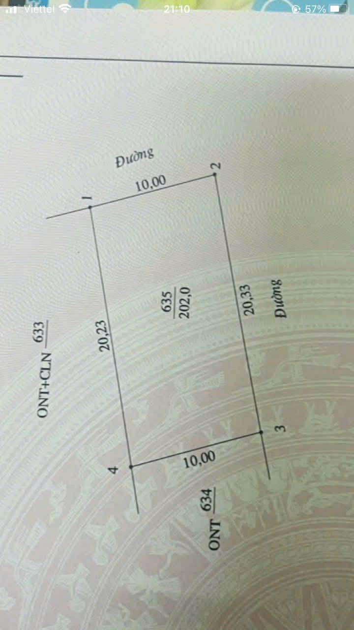 Đất nền Xóm 1, Nghi Thái, 202m² giá 2 tỷ - Đầu tư sinh lời hấp dẫn!