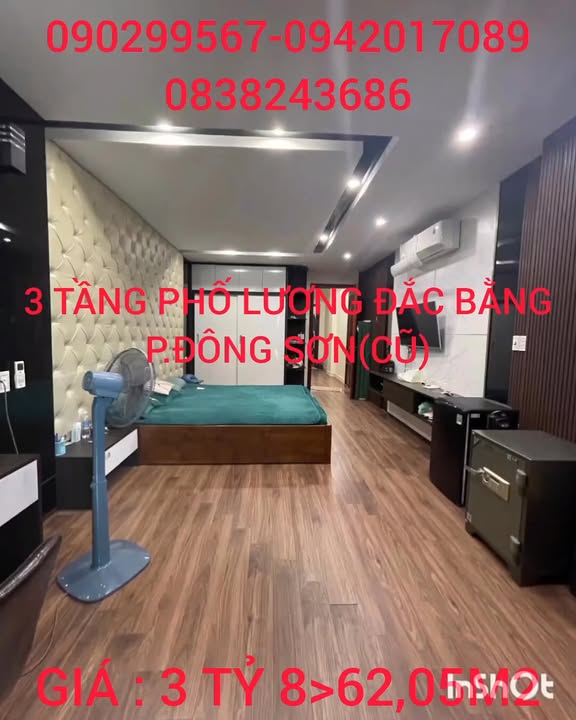 Nhà phố 3 tầng tại Lương Đắc Bằng, 62.05m² giá 3.8 tỷ - Vị trí đắc địa gần trường học