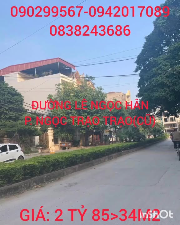 Nhà 3,5 tầng Lê Ngọc Hân, 34m² giá 2.85 tỷ - Địa điểm vàng tại Thanh Hóa!