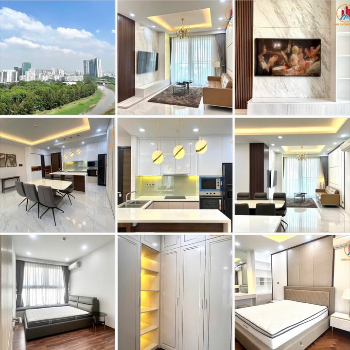 Căn hộ Midtown Quận 7 130m² giá 16 tỷ - View sông thoáng mát!