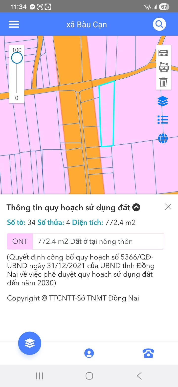 Đất nền 900m² Xã Bàu Cạn, Huyện Long Thành - Giá rẻ chỉ 2.75 tỷ