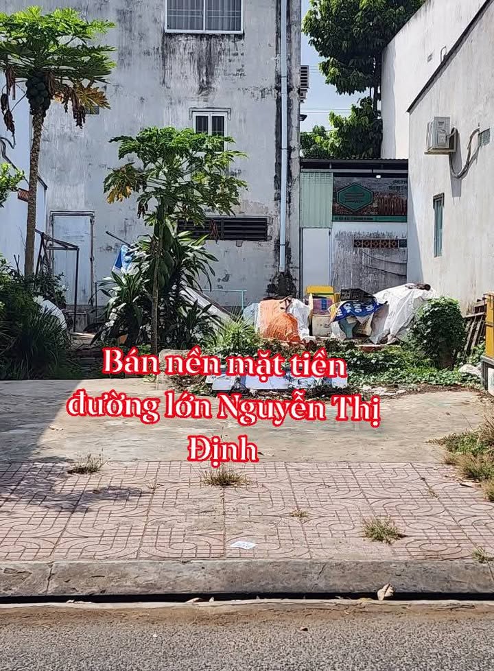 Đất mặt tiền Nguyễn Thị Định, Phường Long Phú, 90m² giá 1 tỷ - Pháp lý rõ ràng!